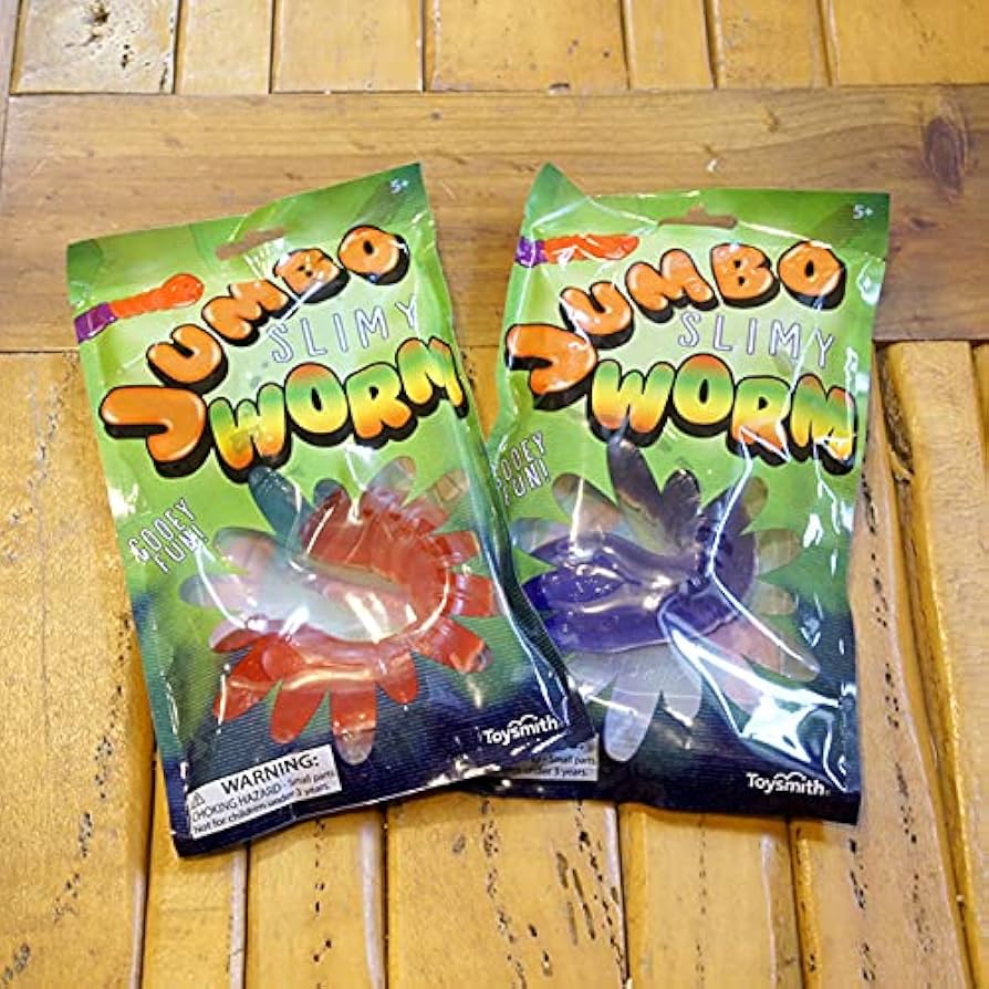 Amazon.co.jp: ジャンボ スライミー ワーム (レッド)【Jumbo